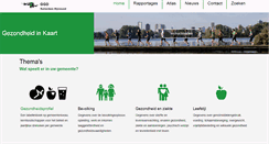 Desktop Screenshot of gezondheidsatlasrotterdamrijnmond.nl